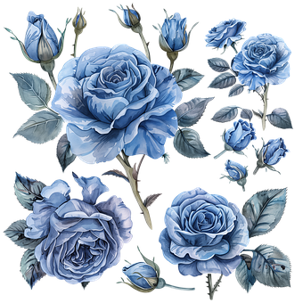 Free Vintage Rose illustration and picture