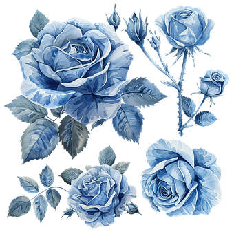 Free Vintage Rose illustration and picture