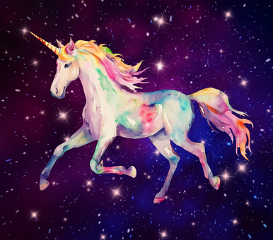 Free Unicorn Fantasy illustration and picture