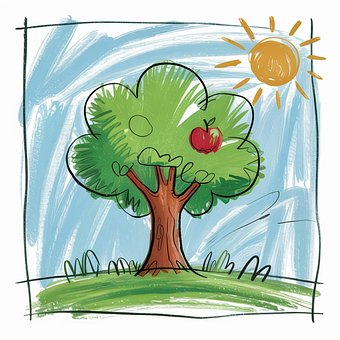 Free Drawing Coloring illustration and picture