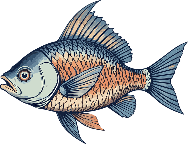 Free ai generated fishing grass carp grass carp vector