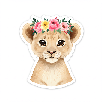 Free Ai Generated Lion illustration and picture