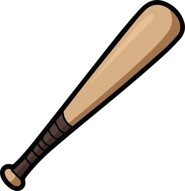 Free ai generated baseball bat vector