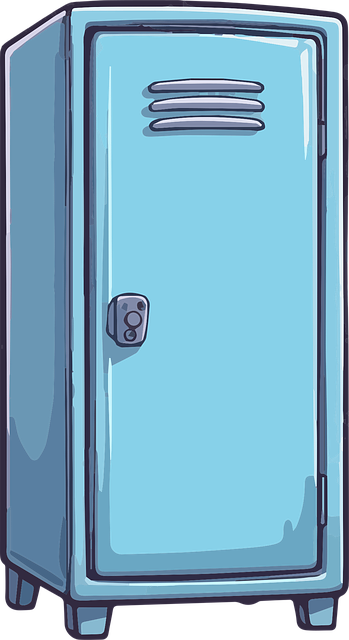 Download Ai Generated, Locker, Metal Cabinets. Royalty-Free Vector ...