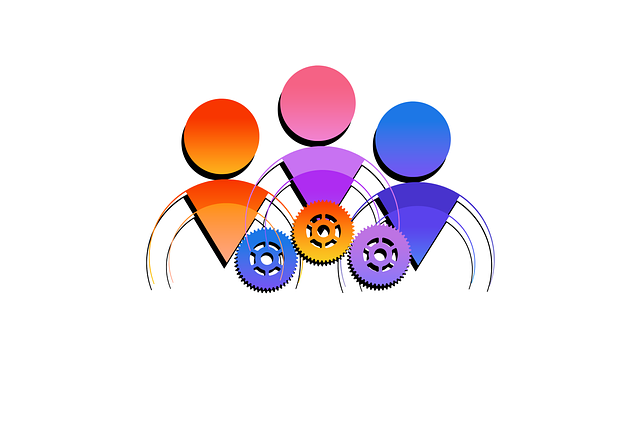 Free team teamwork community illustration