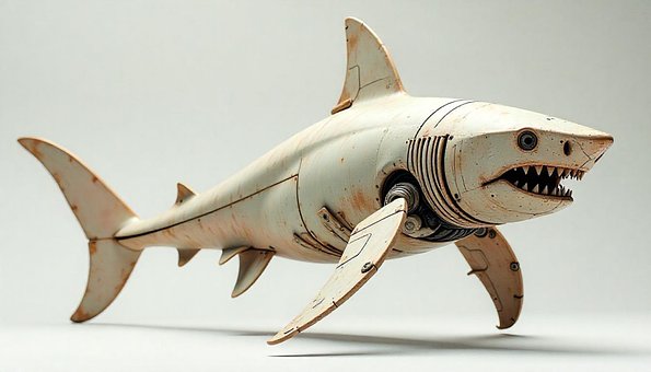 Free Ai Generated Shark illustration and picture