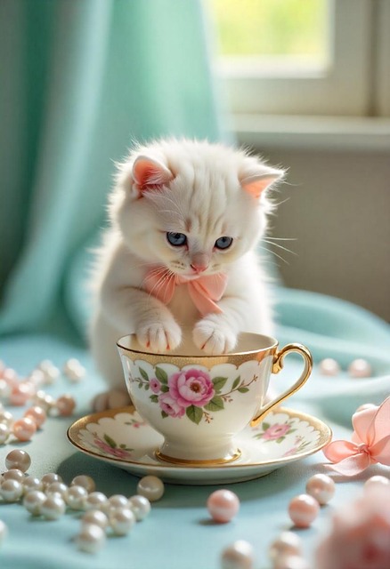 Free Kitten Cat illustration and picture
