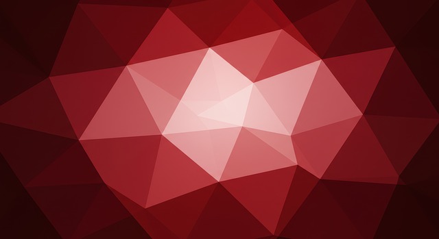 Free ai generated geometric polygonal illustration