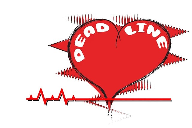 Free deadline countdown arrhythmia illustration
