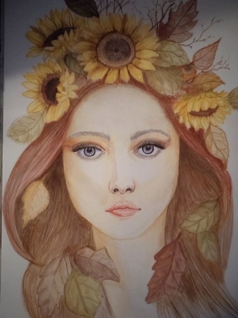 Free Autumn Girl photo and picture