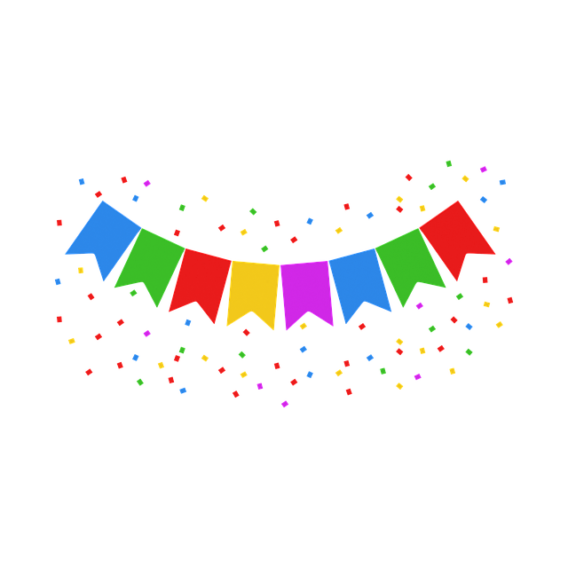 Free Party Banner illustration and picture