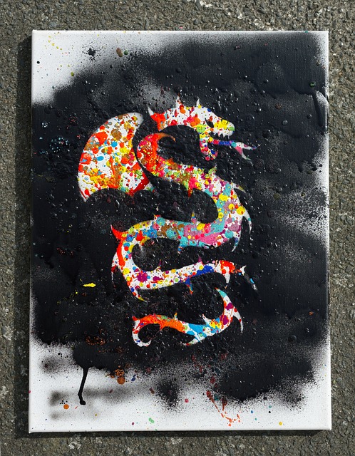 Free Graffiti Dragon photo and picture