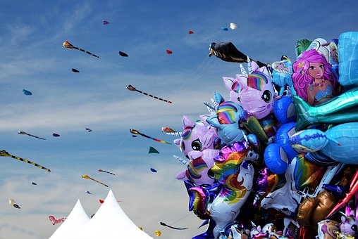 Wind, Drachen, Bunte, Freiheit, Luft