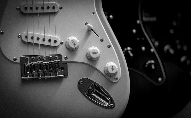Free guitar music strings illustration