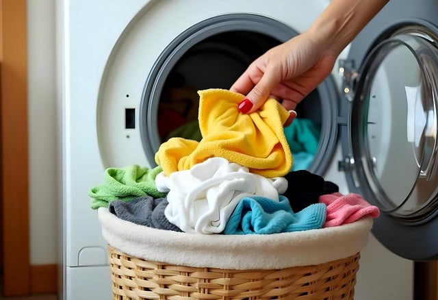Free washing machine household appliances washing illustration
