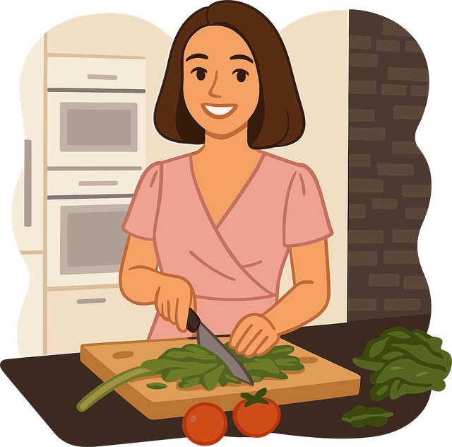 Free ai generated cooking vegetables vector