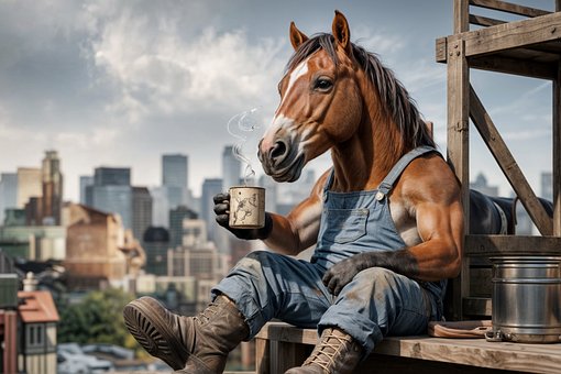 Free Hour Horse illustration and picture