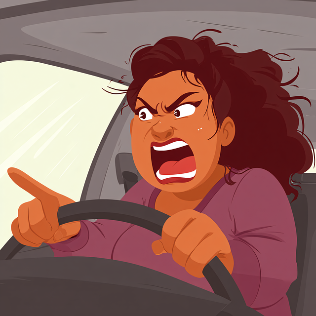 Free ai generated woman angry illustration