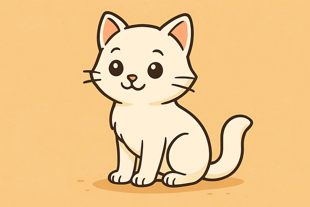 Free Ai Generated Cat illustration and picture