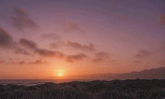 Free Sunset Pismo photo and picture