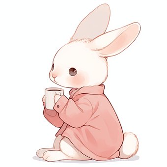 Free Ai Generated Bunny illustration and picture