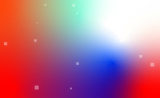 Bunte Tapeten, Rot Und Blau