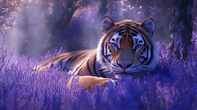 Free tiger wildlife nature illustration