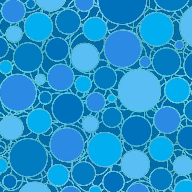 Free pattern design circles illustration