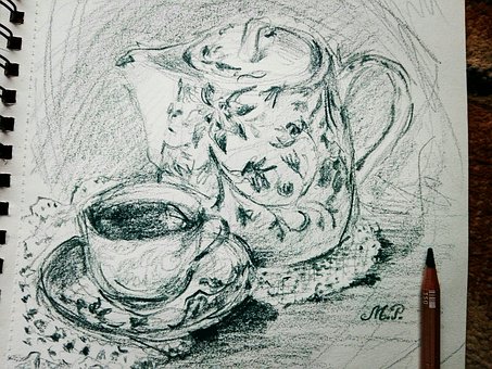 Schetsen, Still Life, Potlood, Auteur