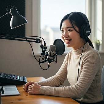 Free Podcast Recording illustration and picture