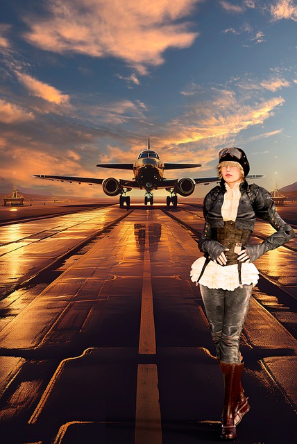 Free Plane Flight illustration and picture