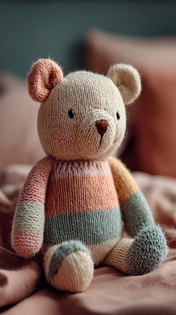 Free ai generated toy plush illustration