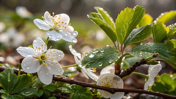 Wit, Natuur, Bloesem, Bloom