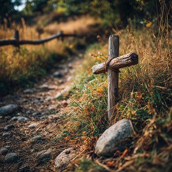 Cruzar, Jesus, Fé, Igreja, Natureza