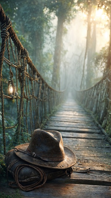 วอลล์เปเปอร์มือถือ, สะพานแขวน, ป่า
