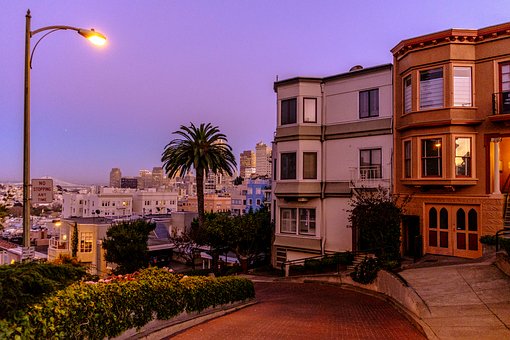 Free San Francisco Lombard Street photo and picture
