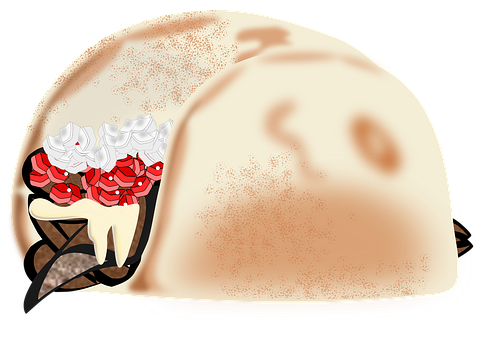 Free Donair Fastfood vector and picture
