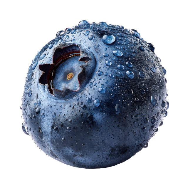 Free ai generated blueberry berries illustration