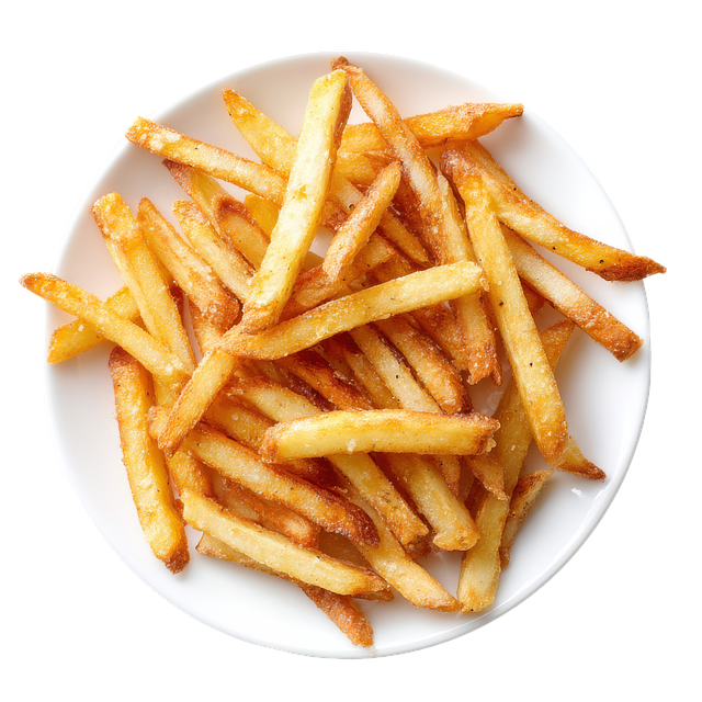 Free ai generated fries potato illustration