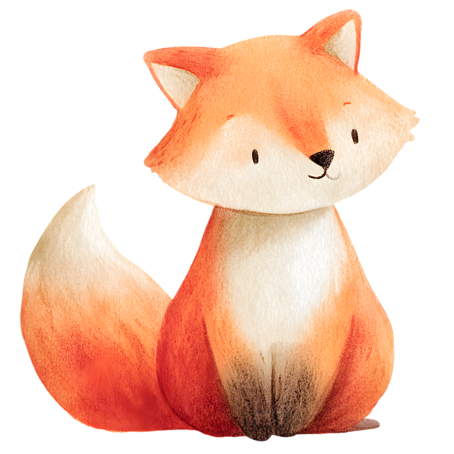 Free ai generated fox animal illustration