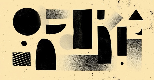 Abstrakt, Geometrisk, Sprøyte, Maling