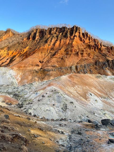 Hokkaido, Japonsko, Přírodní, Krajina
