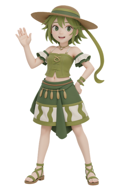 Free Girl Anime illustration and picture