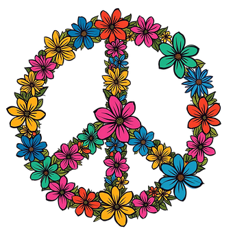 Vrede, Symbool, Vintage, Retro, Hippie