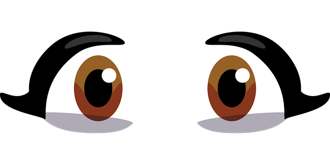 Free Eye Eyelashes vector and picture