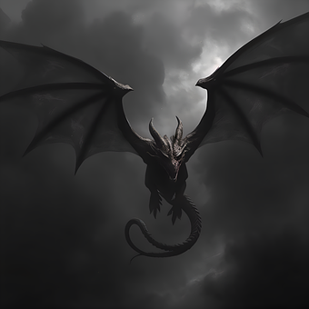 Free Dragon Dark illustration and picture