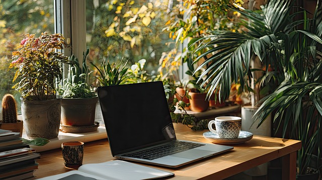 Escritorio, Oficina, Trabajo, Internet