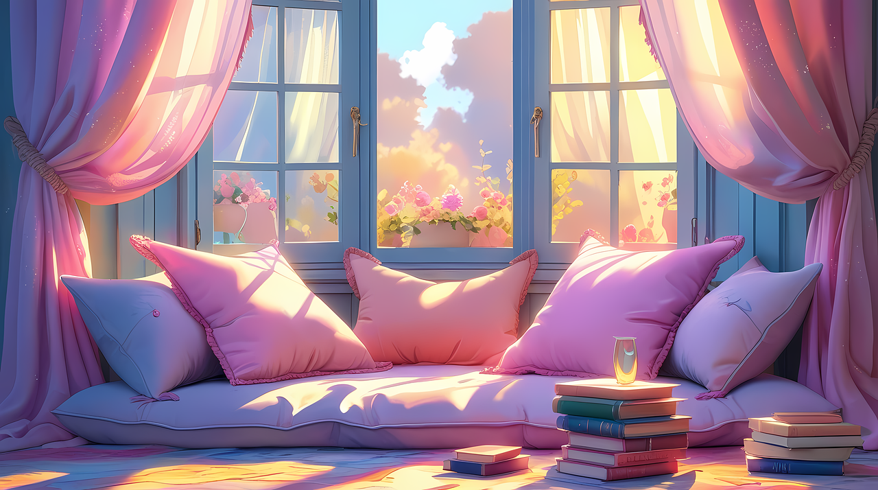 Download free HD stock image of Ai Generated Books Free ai generated books cozy illustration