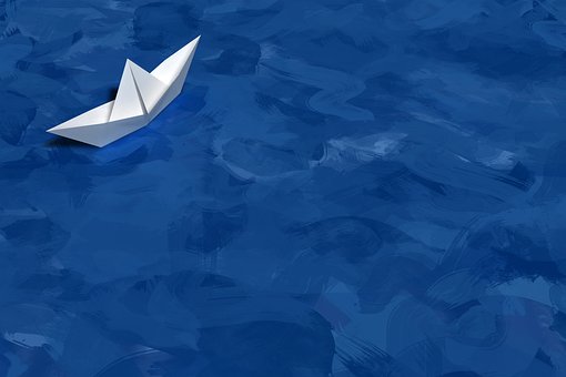 Båd, Foldet, Papir, Yacht, Origami, Hav