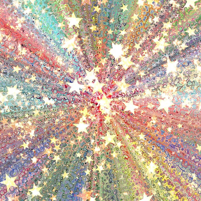 Free big bang abstract explosion illustration